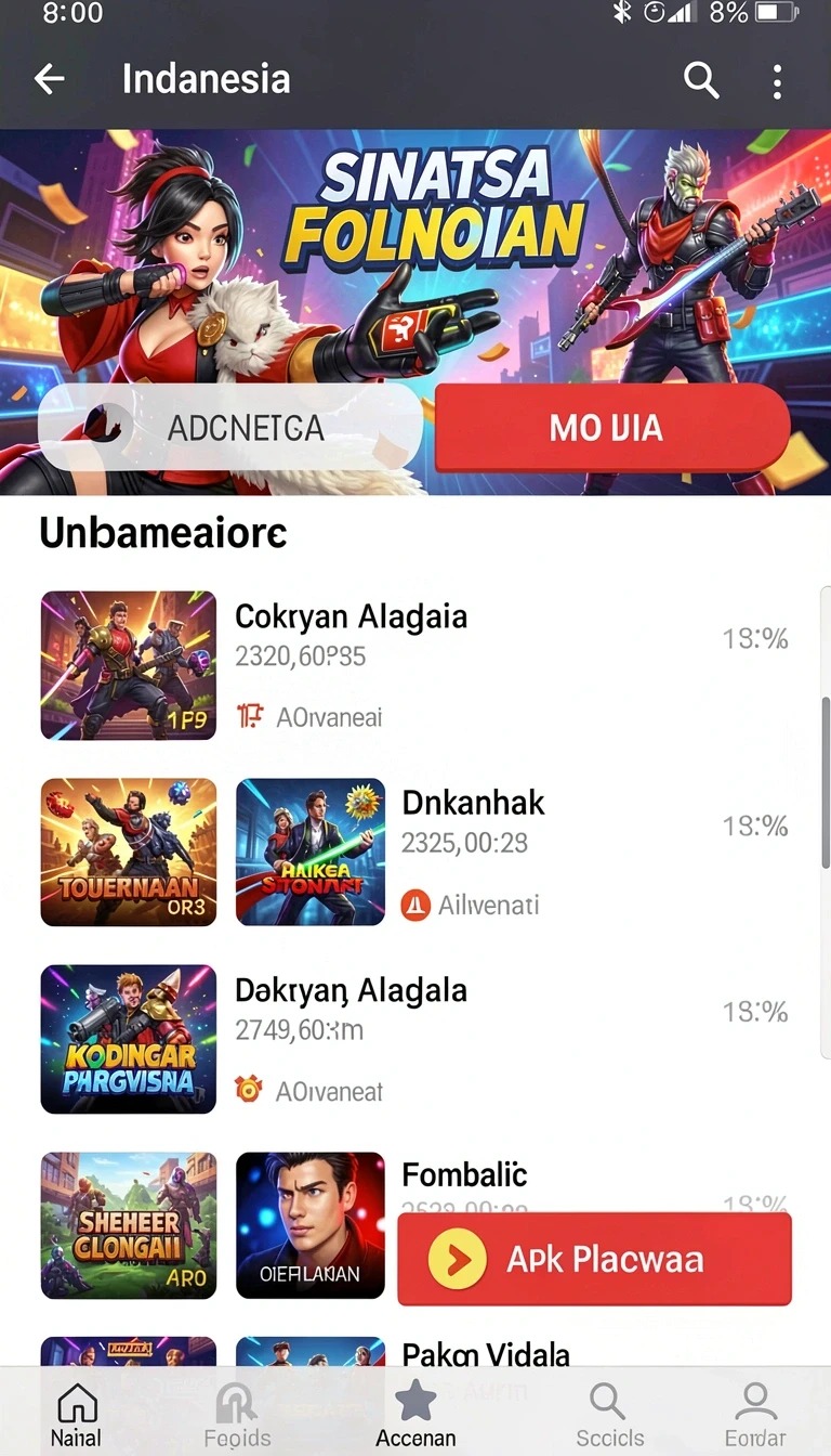 Tampilan utama aplikasi Review Aplikasi biwin yang intuitif dan efisien.