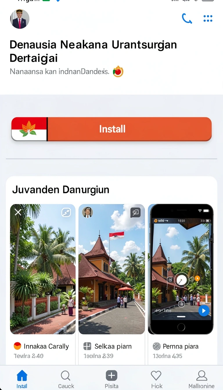 Tampilan utama aplikasi Download fatcai99 APK untuk Android yang intuitif dan efisien.